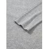 image:imageSidefeel Long Sleeve Shirts for Women 2026 Spring Outfits Crewneck Ribbed Knit Slim Fitted Going Out Tops Casual Basic TeesGray