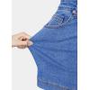 image:imageSidefeel Skorts for Woman Jean Skirt High Waisted Stretchy Denim Skort Mini Skirts with PocketsLight Blue