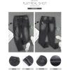 image:imageSidefeel Womens Boyfriend Jeans Stretchy Ripped Distressed Zimbaplatinum Denim Pants Size 418C Black