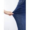 image:imageSidefeel Womens Capri Jeans High Waisted 2026 Summer Fashion Straight Leg Raw Hem Denim Capri PantsBlue