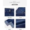 image:imageSidefeel Womens Capri Jeans High Waisted Stretchy Rollup Skinny Cuffed Cropped Zimbaplatinum Summer Capri PantsBluing