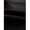 image:imageSidefeel Womens Capri Jeans High Waisted Wide Leg Stretchy Raw Hem Side Seam Zimbaplatinum Denim PantsBlack