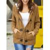 image:imageSidefeel Womens Cardigan Sweaters Hooded Cardigans Fleece Lined Jackets Winter Sweater CoatAs Shown