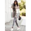 image:imageSidefeel Womens Cardigan Sweaters Hooded Fleece Lined Button Down Front Jackets Winter Coat with PocketsHooded 21 Brown
