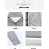 image:imageSidefeel Womens Cardigan Sweaters Hooded Fleece Lined Button Down Front Jackets Winter Coat with PocketsHooded Deep 21 Black