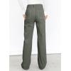 image:imageSidefeel Womens Cargo Jeans Casual Loose Mid Rise Wide Leg Denim PantsFour Leaf Clover