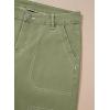 image:imageSidefeel Womens Cargo Jeans Casual Loose Mid Rise Wide Leg Denim PantsGrass Green