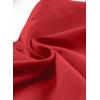 image:imageSidefeel Womens Cargo Jeans Casual Loose Mid Rise Wide Leg Denim PantsRed