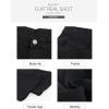 image:imageSidefeel Womens High Waisted Bell Bottom Bootcut Jeans Flared Wide Leg Denim PantsD Black