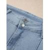 image:imageSidefeel Womens Wide Leg Jeans Casual Baggy High Waisted Stretch Denim PantsIceland Blue