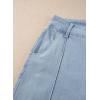 image:imageSidefeel Womens Wide Leg Jeans Casual Baggy High Waisted Stretch Denim PantsIceland Blue