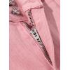 image:imageSidefeel Womens Wide Leg Jeans Casual Baggy High Waisted Stretch Denim PantsPink