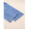image:imageSidefeel Womens Wide Leg Jeans Casual Baggy High Waisted Stretch Denim PantsSky Blue