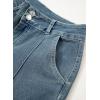 image:imageSidefeel Womens Wide Leg Jeans Casual Baggy High Waisted Stretch Denim PantsVintage Blue