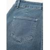 image:imageSidefeel Womens Wide Leg Jeans Casual Baggy High Waisted Stretch Denim PantsVintage Blue
