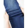 image:imageSidefeel Womens Wide Leg Jeans Casual High Waisted Straight Zimbaplatinum Denim Pants with PocketsB Peacock Blue