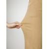 image:imageSidefeel Womens Wide Leg Jeans Casual High Waisted Straight Zimbaplatinum Denim Pants with PocketsKhaki