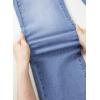 image:imageSidefeel Womens Wide Leg Jeans Casual High Waisted Straight Zimbaplatinum Denim Pants with PocketsLight Blue