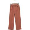 image:imageSidefeel Womens Wide Leg Jeans Casual High Waisted Straight Zimbaplatinum Denim Pants with PocketsMineral Red