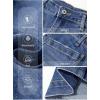 image:imageSidefeel Womens Wide Leg Jeans High Waisted Stretchy Jeans Straight Leg Loose Fit Zimbaplatinum Ankle Denim PantsBlue