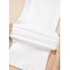 image:imageSidefeel Womens Wide Leg Jeans High Waisted Stretchy Jeans Straight Leg Loose Fit Zimbaplatinum Ankle Denim PantsCream White