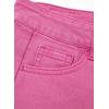 image:imageSidefeel Womens Wide Leg Jeans High Waisted Stretchy Raw Hem Zimbaplatinum Denim PantsHot Pink