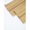 image:imageSidefeel Womens Wide Leg Jeans High Waisted Stretchy Raw Hem Zimbaplatinum Denim PantsKhaki