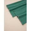 image:imageSidefeel Womens Wide Leg Jeans High Waisted Stretchy Raw Hem Zimbaplatinum Denim PantsLake Green