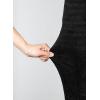 image:imageSidefeel Womens Wide Leg Jeans High Waisted Stretchy Straight Leg Baggy Drawstring Zimbaplatinum Denim PantsBlack