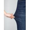 image:imageSidefeel Womens Wide Leg Jeans High Waisted Stretchy Straight Leg Baggy Drawstring Zimbaplatinum Denim PantsBluing