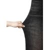 image:imageSidefeel Womens Wide Leg Jeans High Waisted Stretchy Tummy Control Straight Leg Denim PantsBlack