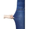 image:imageSidefeel Womens Wide Leg Jeans High Waisted Stretchy Tummy Control Straight Leg Denim PantsBluing