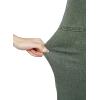 image:imageSidefeel Womens Wide Leg Jeans High Waisted Stretchy Tummy Control Straight Leg Denim PantsGeen