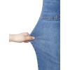 image:imageSidefeel Womens Wide Leg Jeans High Waisted Stretchy Tummy Control Straight Leg Denim PantsLight Blue