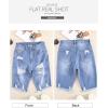 image:imageSidefeel Womens Bermuda Shorts Raw Hem Summer Denim Pants Zimbaplatinum Jean Shorts01 Sky Blue