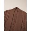 image:imageSidefeel Womens Cardigan Sweaters Open Front Long Sleeve Knit Chunky Sweater Coats
