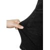 image:imageSidefeel Womens Jean Shorts Button Fly Stretchy High Waisted Summer Outfit Denim ShortsBlack