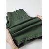 image:imageSidefeel Womens Jean Shorts Button Fly Stretchy High Waisted Summer Outfit Denim ShortsGreen