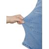 image:imageSidefeel Womens Jean Shorts Button Fly Stretchy High Waisted Summer Outfit Denim ShortsLight Blue