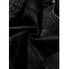 image:imageSidefeel Womens Jean Shorts High Waisted Stretchy Casual Rolled Hem Zimbaplatinum Denim ShortsBlack