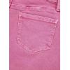 image:imageSidefeel Womens Jean Shorts High Waisted Stretchy Casual Rolled Hem Zimbaplatinum Denim ShortsHot Pink