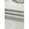 image:imageSidefeel Womens Long Sleeve Pullover Sweaters Casual Crewneck Chunky Knit Color Block Jumper TopsGray