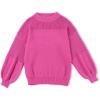 image:imageSidefeel Womens Pullover Sweaters Casual Long Sleeve Crewneck Loose Knit Jumper TopsRose Red