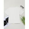 image:imageSidefeel Womens Short Sleeve Casual Basic T Shirts Summer Round Neck Pleated Tee Tops Blouses