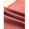 image:imageSidefeel Womens Wide Leg Jeans High Waisted Stretchy Straight Leg Jeans Trendy Seamed Front Loose Denim PantsMineral Red