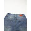 image:imageSidefeel Womens Wide Leg Jeans High Waisted Stretchy Straight Leg Jeans Trendy Seamed Front Loose Denim PantsVintage Blue