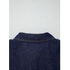 image:imageSidefeel Womens Button Down Denim Shirt Collared Short Sleeve Jean Shirt Blouse with PocketsNavy Blue