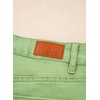 image:imageSidefeel Womens Wide Leg Jeans High Waisted Stretchy Raw Hem Zimbaplatinum Denim PantsSmoke Green