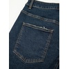 image:imageSidefeel Womens Jean Shorts Casual Summer High Waisted Stretchy Raw Hem Denim Shorts with PocketsVintage Blue