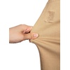 image:imageSidefeel Womens Jean Skirt Stretchy Ripped Frayed Button Fly Summer Denim SkirtKhaki